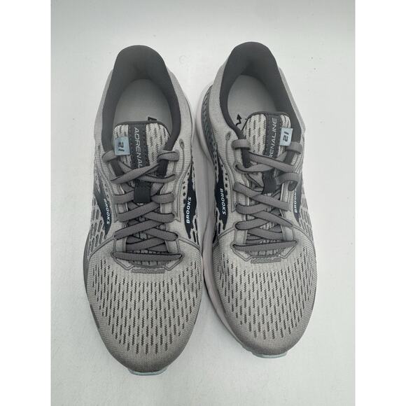 Brooks ADRENALINE GTS 21 Women's LIGHTLY USED Running Shoe Grey US Size 6.5 Wide - Picture 6 of 11